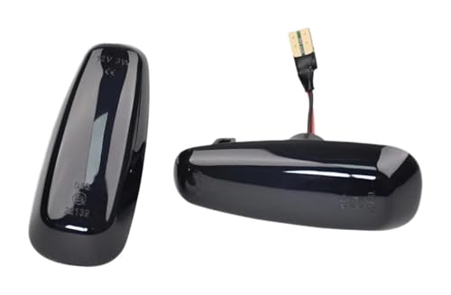 FAHBSTR Retrovisor Indicador Para Kia Para Pro Para Ceed Para Estate Para Rio III Hatchback Sedán Luz Posición Lateral Lámpara Señal Giro LED Dinámica(Dynamic Smoked)