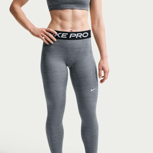 Image of Nike Womens Pro Mid-Rise Full-Length Leggings