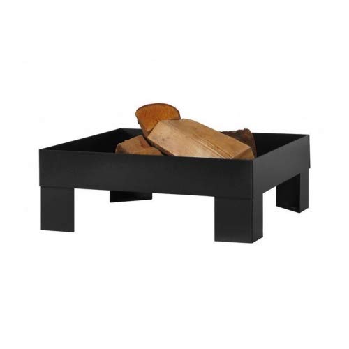 Feuerkorb Feuerschale Pan 6 Garten Gartenfeuer 60 70 80 cm Schwarz Pflanzenschale Terrassenfeuer Auswahl-Pan6-Schwarz E00131-80cm