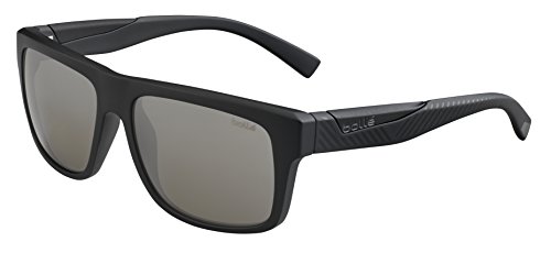 Bolle Clint Sunglasses Matte Black/Shiny, Smoke