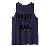 Rugby No Pads No Helmets Just Balls . Camiseta sin Mangas