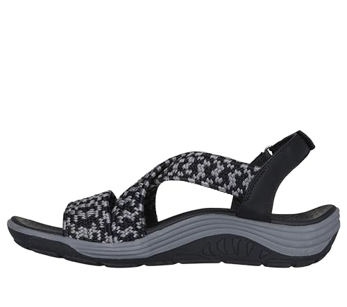 Skechers SKECHERS WOMEN'S MARTHA STEWART REGGAE CUP - COASTAL TRAIL,BKCC,8M
