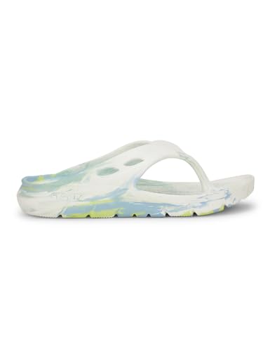Image of Floatz 8711 1.2 Thong: Silver Casual Slip-On Thong Slippers for Men