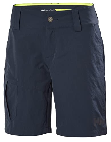 Helly Hansen Damen W QD Cargo Shorts, Marineblau, 32