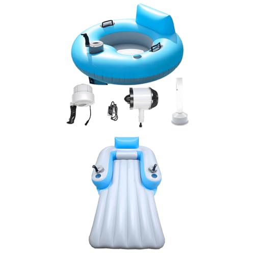 Matelas gonflable motorisé piscine et fauteuil flottant électrique - 7