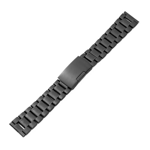 Bracelet de montre en acier inoxydable massif chic et élégant pour montre de luxe de 22mm