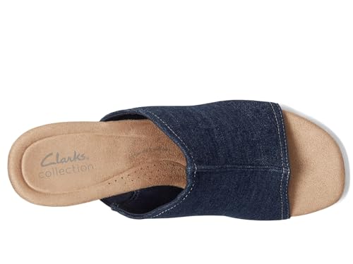 Image of Clarks Women's Nerisa Vine Cork Heeled Sandal | Casual Sandals