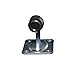Door Stop Gate Stopper with Base Plate Large Rubber DORTIMATE MX04A Small Heavy Duty gate Stop Floor Mounted Slide Gate (H 3.74'')