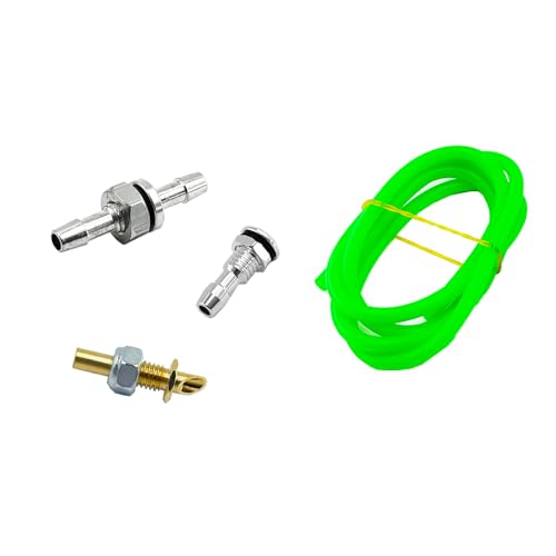 URIMPAVIDO 4PCS RC Boat Water Cooling Set Water Outlet Nozzle Water Inlet Pick Up Nipple Faucet with Water Cooling Tube for RC Boat DIY Model Ship Water Nozzle Accessories (Style 3)