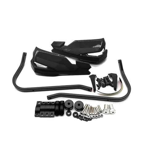 Protège-mains moto pour Tenere 700 et XTZ T7 de 2019 à 2024 en coloris noir