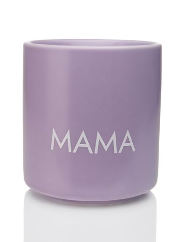 Giftandprint Lavender Mama Ohne Henkel Tasse Geschenke für Mama Muttertag Tasse mit Spruch minimalistische Kaffeebecher ohne Henkel Keramik 250 ml
