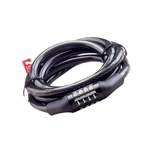 QUMIIRITY 桁ダイヤル式自転車鍵 ケーブルロック 頑丈耐切断設計 持ち運び便利 マウンテンバイク対応 防犯ワイヤーロック