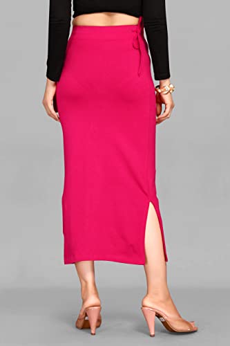 Image of ALYNE Blended Saree Shapewear Petticoat for Women, Women's Blended FullElastic with Drawstring Saree Shapewear, Skirts for Women,Shape Wear Dress for Saree