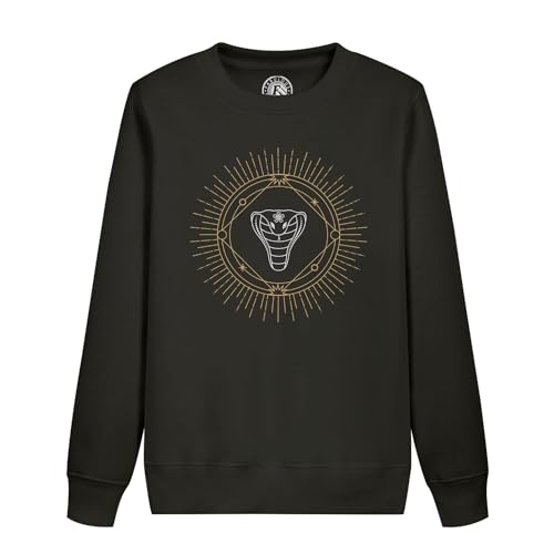 Sweatshirt enfant serpent anti-irritation en coton pour peau sensible