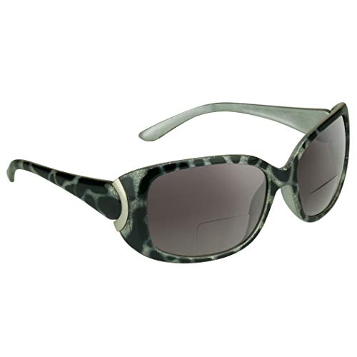 Image of proSPORT Womens Bifocal Reader Sunglasses Oversized Jackie O UV400 Scratch Resistant Fashion Eyewear Outdoor Pool Beach Use