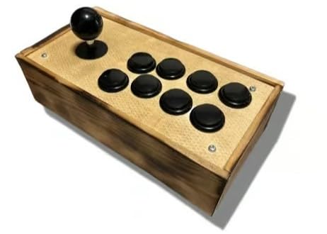 Amazon.co.jp: テイッシュBOX PC対応木製アケコン : パソコン・周辺機器