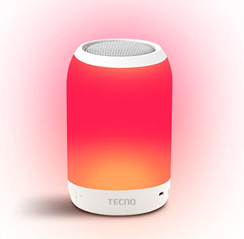 TECNO Squre S2 Bluetooth Speaker White | Multi-Compatibility Modes | Colorful LED Light | Up to 11 Hours Playtime | Deep Bass Superior Audio | Supporting USB,SD Card,Bluetooth | BT 5.0 (B0B8Z2T83Q) Amazon Price History, Amazon Price Tracker
