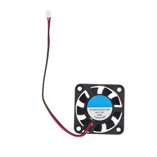 ラジエーターフィンコームキット 12V 2ピンカーラジオ冷却ファン、マルチメディアプレーヤーヘッドユニットラジエーター用、カーラジオ冷却ファン、CPU冷却ファン