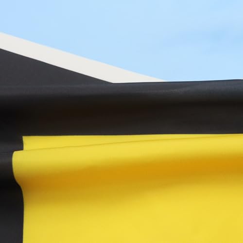 Image of AZ FLAG - Saint Lucia Flag - 2x3 Ft - 100D Polyester Saint Lucian Banner with Two Metal Grommets - Fade Resistant - Vivid Colors - 2' x 3' Feet - 90x60 Cm