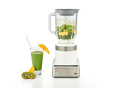 Braun JB7350 WHS PureMix Power Countertop Blender with Thermal Resistant Glass Jug, 56 Fl. Oz, White - Thumbnail 3