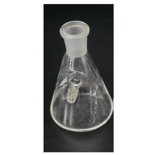 Flacon d'aspiration en verre pour broyage sous vide avec rodages de laboratoire 24/29