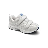 DR. COMFORT Spirit X Women's Double Depth Athletic Shoe, White, 8.5 X-Wide