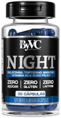 ByVC Night Melatonina + Triptofano 30 Cápsulas Suplemento Aliment...