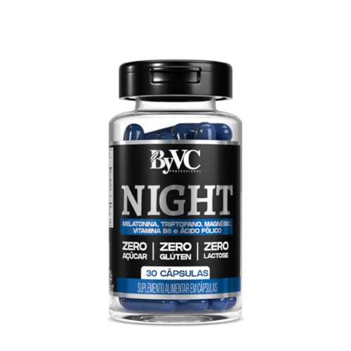 ByVC Night Melatonina + Triptofano 30 Cápsulas Suplemento Aliment...