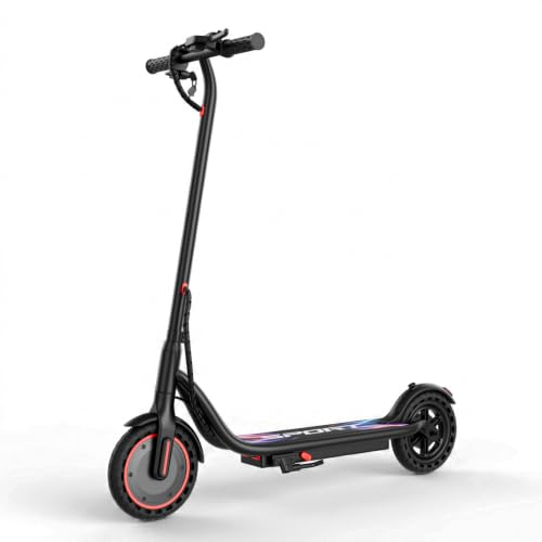 Image of Electric Scooter, 350W /500W Powerful Motor, 15-31 Miles Range, 8.5 inch /10 inch Tires, 19 /22 MPH Max Speed, Commuting Electric Scooter with Dual Suspension, Foldable E-Scooter with Dual Braking System