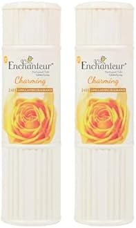Enchanteur Charming Talc Fragrance Powder 125g (Pack of 2)