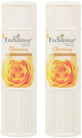 Charming Talc Fragrance Powder 125g (Pack of 2)
