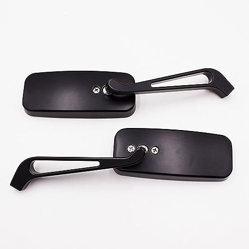 Espejos retrovisores cromados para Kawasaki Vulcan VN 2000 con soportes robustos de 10mm 6