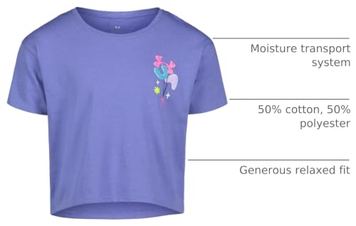 Image of Under Armour Girls Girls Short Sleeve Shirt, Crewneck, Lightweight and Breathable Athletic-t-Shirts