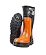 Oregon Yukon Kettensägen-Schnittschutz-Gummustiefel aus Naturkautschuk, mit Stahlkappen (Größe 43)