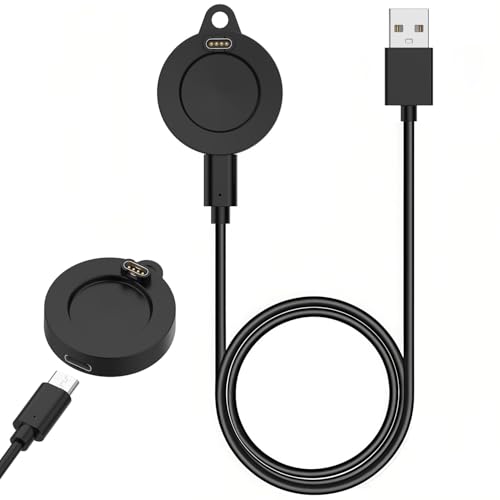 for Garmin Watch Charger - USB Charging Dock Cable for Garmin Vivoactive 6 5 4, Forerunner 970 965 265 165, Fenix 8 7 6 5, Instinct 3 2, Venu 3s 3 2 X1, Approach S70 S62 S50, Tactix 8 7 Smartwatch