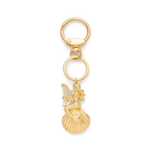 Porte-clés étoile de mer doré pour sublimer votre sac de plage cet été