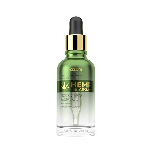 Azure Hemp and Argan Nourishing Facial Oil