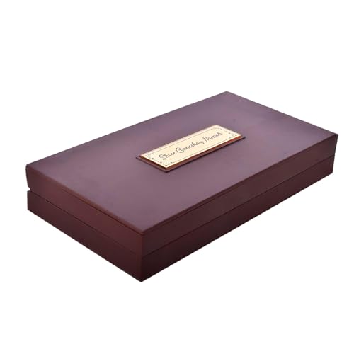 Image of Ganeshji Divine Box | Photo with Charan Paduka for Pooja Room l Vinayak Gift Box | Charan Paduka Box for Pooja | Devotional Prayer | Wedding Gifts & House Warming | Diwali Gifts