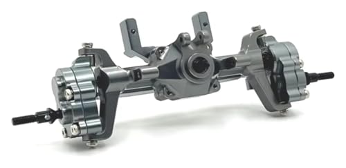 Moviziroten Rc �J�[�A�b�v�O���[�h�p�[�c FMS �p FCX24 1/24 ���^??���|�[�^���A�N�X�����S�ȃt�����g�ƃ��A�̃����[�g�R���g���[���J�[�A�b�v�O���[�h�p�[�c�A�N�Z�T���[ (�O���[�A���A)(Front,Gray)