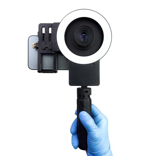 MK-23 Dental Photography Light for Cellphone - MK23 Ring Light - Intraoral Photos and Videos with a Phone for Dentist