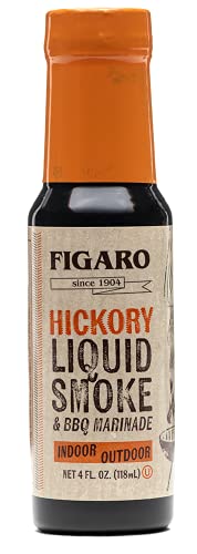 Figaro Hickory Liquid Smoke, 4 oz, Gluten Free, Kosher