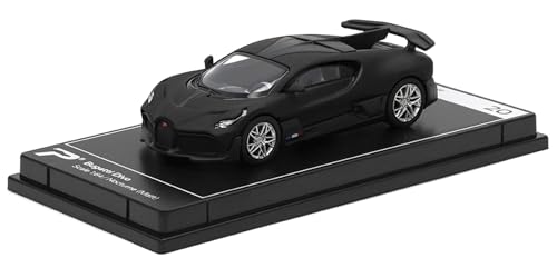 Bugatti Divo Nocturne a escala 1:64 miniatura 1