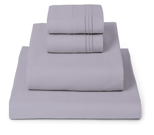 Product Image of the Mellanni Queen Sheets Set - 4 PC Iconic Collection Bedding - Hotel Luxury, Extra Soft, Cooling Bed Sheets - Wrinkle, Fade, Stain Resistant (Queen, Lavender)