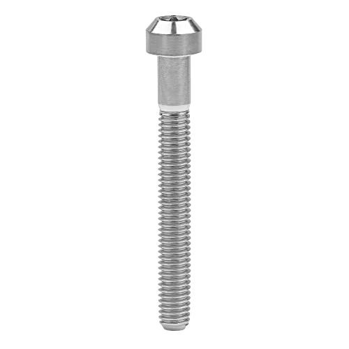 Image of Titanium Torx Square Head M6 x 10 15 20 25 30 35 40 45 50 60 65 70 80mm Screw Pack of 5 (Normal Titanium, M6x50mm)
