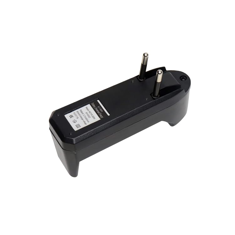 Image of 3.7V 18650 Lithium-Ion Battery Charger | Universal Single Cell Li-ion Charger (1S)