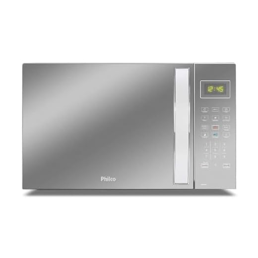 Forno Micro-ondas Philco PMO37ES 37 Litros Prata Espelhado (220)