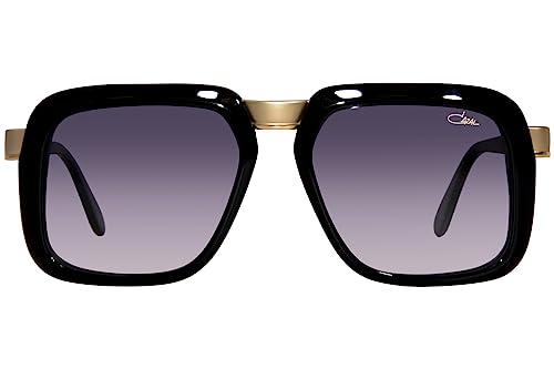 Cazal 616 001SG Black Gray Gradient Vintage Sunglasses 56 mm2