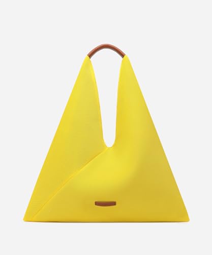 Image of NEWBELLA Anne Knitted Shoulder Hobo Bag City Chic Sporty Women Hobo Handbags, Yellow