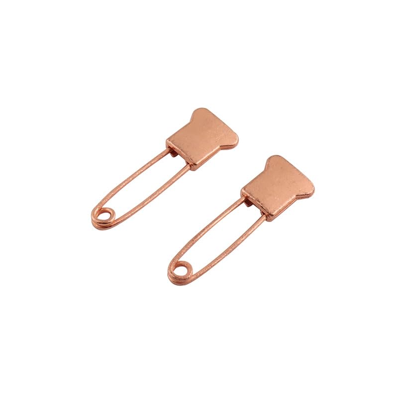 Agrafka, 25×8mm 200 szt. Duże agrafki, metalowe przywieszki Małe agrafki, stop