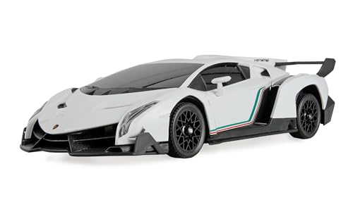 Amewi Lamborghini Veneno voiture télécommandée 1:18 RTR blanche pour piloter au salon